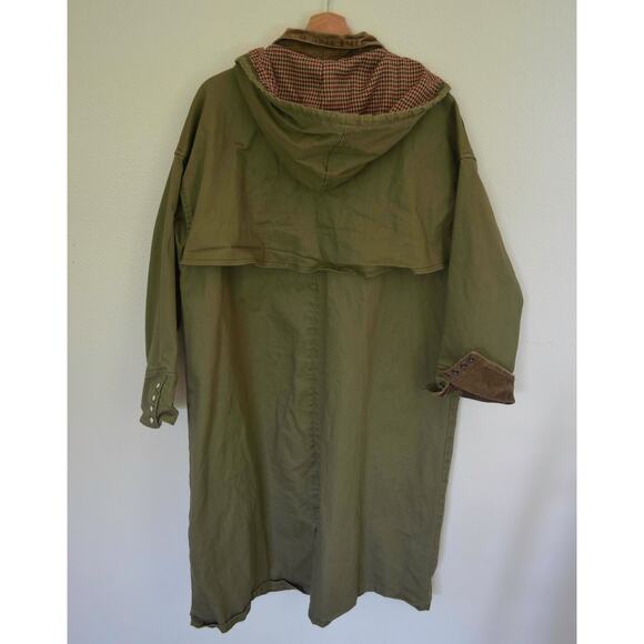 FOUND Waxed Cotton Prairie Coat Size Small - Picture 9 of 11